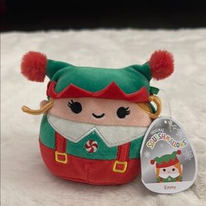 Squishmallow Emmy the Elf Christmas Edition